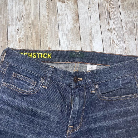 J. Crew Matchstick Dark‎ Wash Bootcut Jeans 26 - Picture 5 of 6